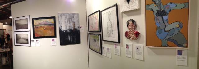 Choice painting on exhibit at Linus Gallery